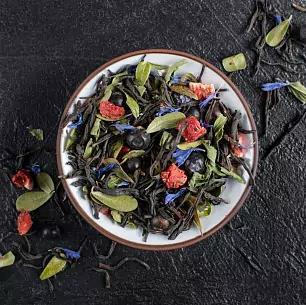 image of-dark-green-tea